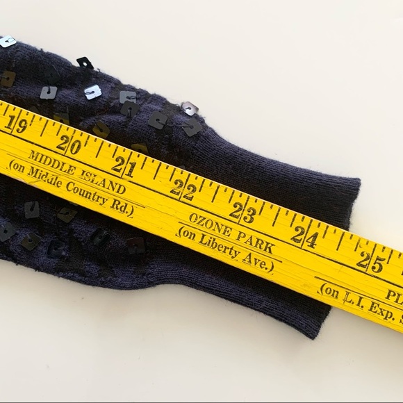 🌸New🌸VS Moda International Sequin Navy Sweater M - Picture 10 of 10